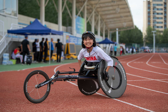 聚焦宁夏首届残特奥会微笑天使杨雨薇上演金牌大四喜