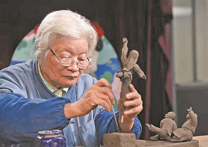 惠山泥人大师喻湘涟逝世|无锡市|工艺美术|艺术家_新浪新闻