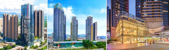 绿景红树湾壹号、绿景虹湾、绿景佐阾购物中心