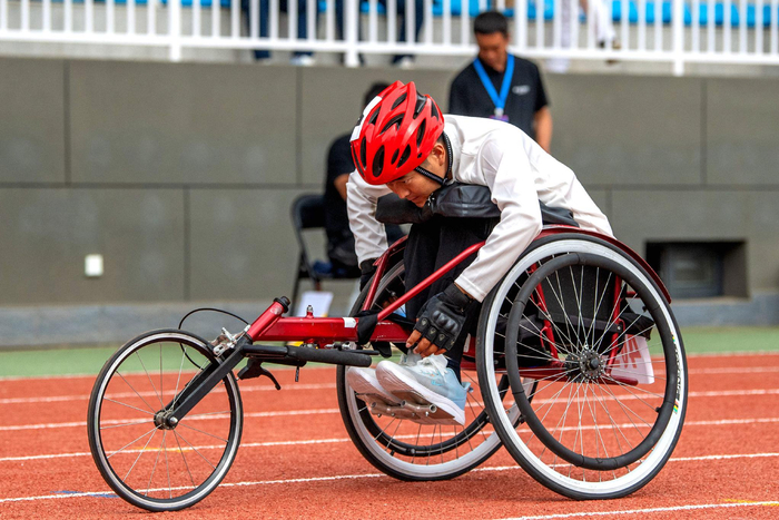 聚焦宁夏首届残特奥会中国残疾人田径运动员贾建东从赛场到人生没什么