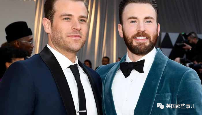 （Chris和弟弟Scott Evans ）
