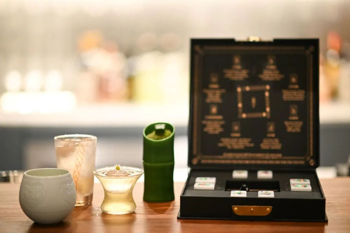 图：“麻将的艺术”系列鸡尾酒