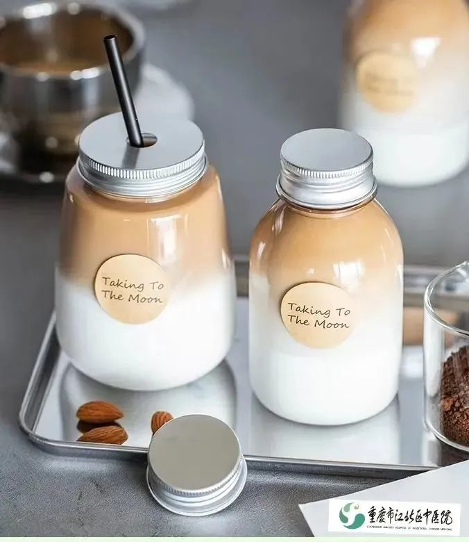 中药奶茶 图：重庆市江北区中医院