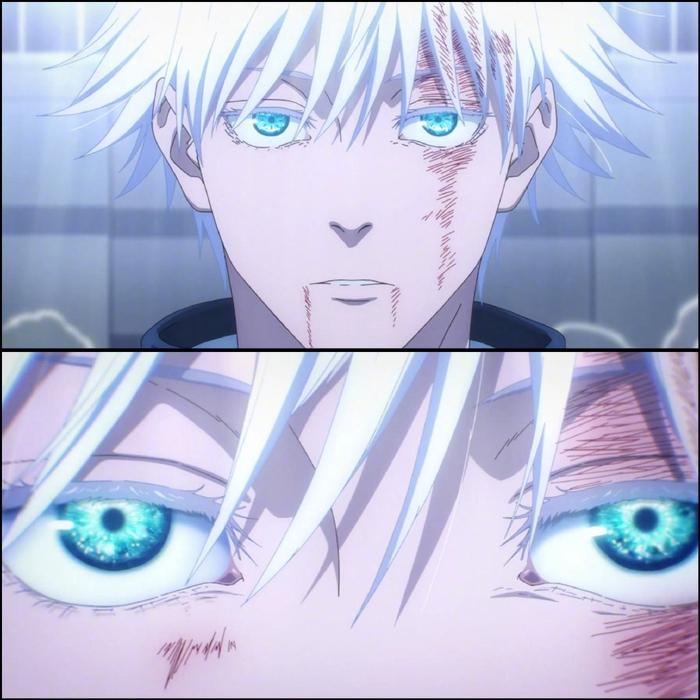 五条悟的眼睛真的美到我尖叫!|尖叫|真的美|咒术_新浪新闻