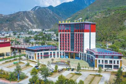 川青甘物流园区。 浙江省驻阿坝州帮扶工作队供图