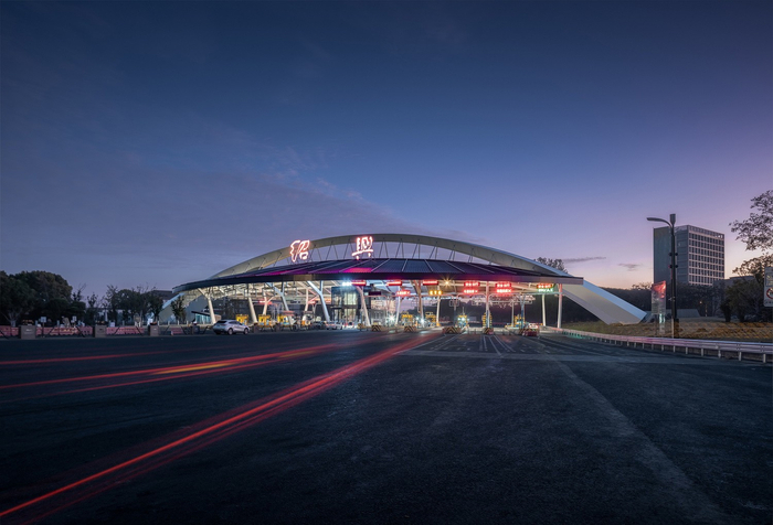 杭甬高速绍兴收费站任天建筑