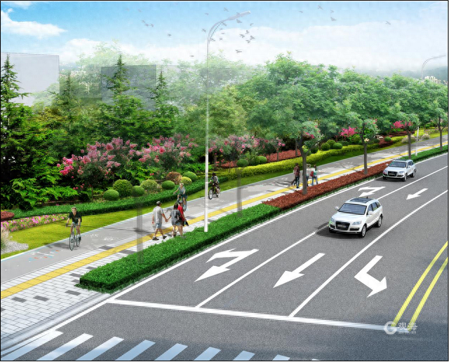 华东路南起火炬路,北至北外环快速路,全线长9.