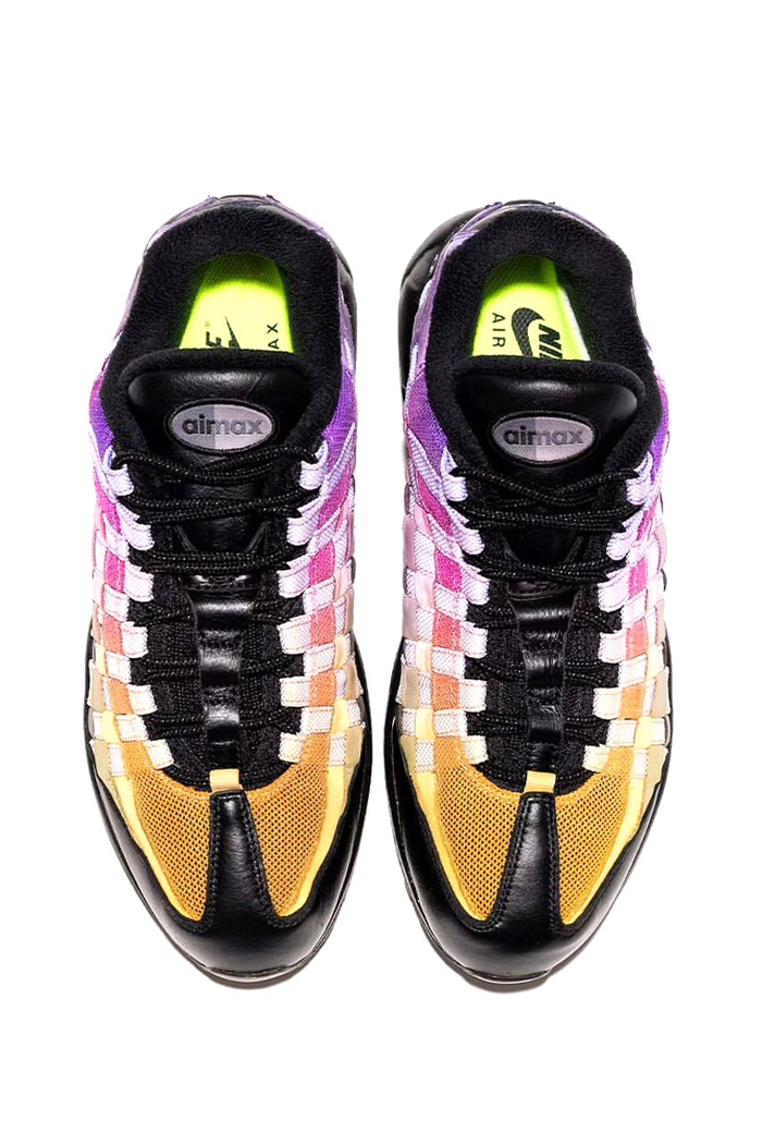 彩虹渐变美如画!玩配色还的是 air max 95!