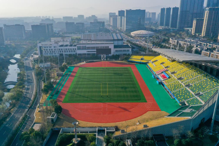 位于杭州师范大学仓前校区的七人制橄榄球场地