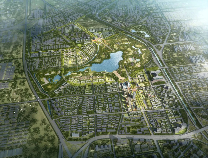 ▲水西片区效果图