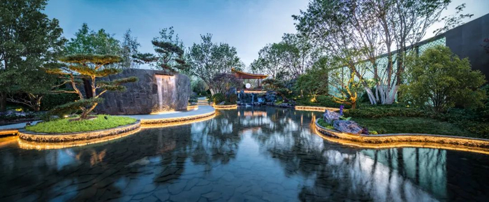 ▲城投水西·东方天宸示范区实景图