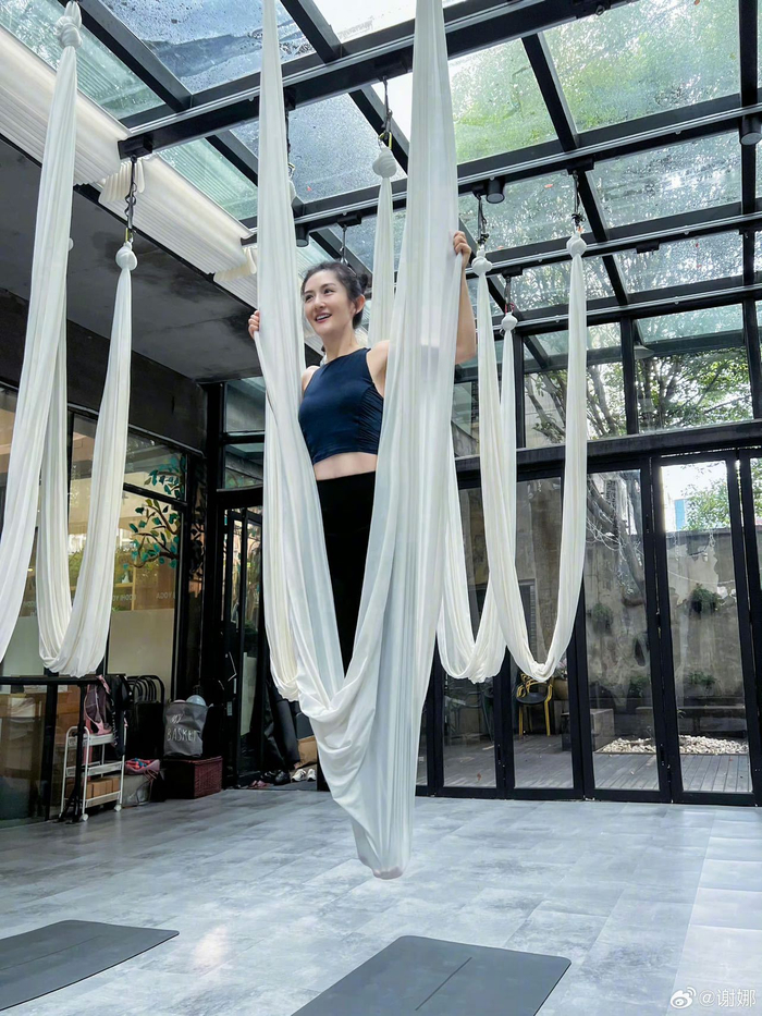 健身|瑜伽|谢娜_新浪新闻