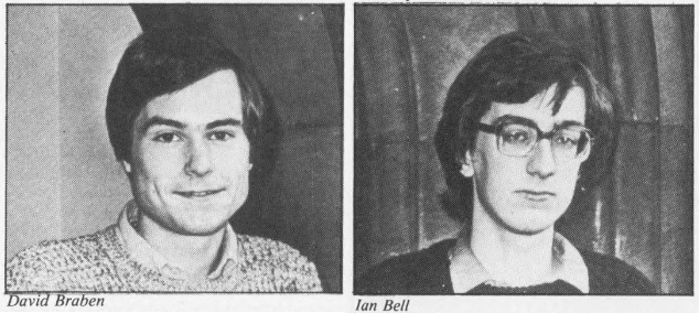 布拉本（左）和贝尔有着不同的气质