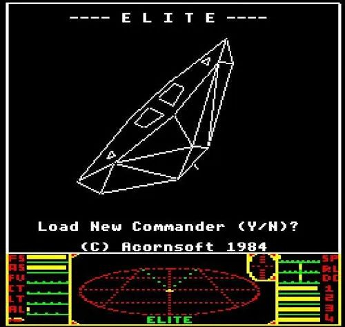 主菜单界面显示的就是主角的飞船