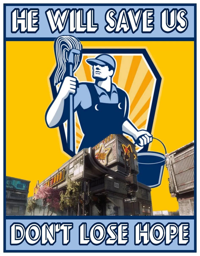 “他会拯救我们，不要失去希望”