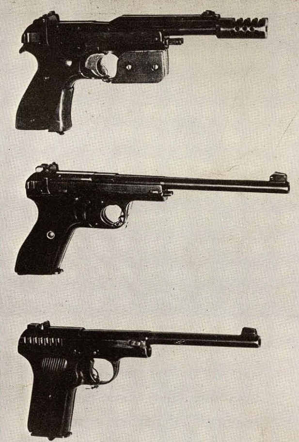 1946年,马戈林重新搞起了运动手枪,还是以tt手枪为基础,但此时苏联