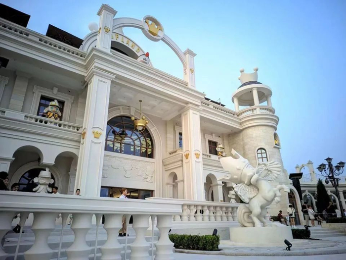 泡泡玛特城市乐园Molly城堡，受访者供图