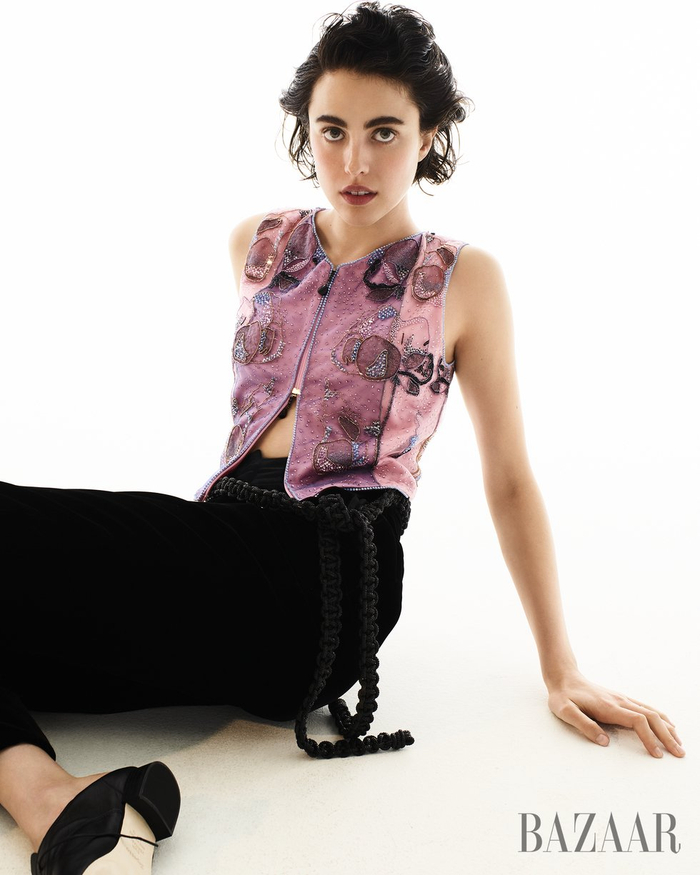 玛格丽特·库里登上《时尚芭莎》杂志封面|玛格丽特·库里|时尚芭莎