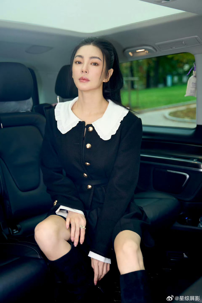 张雨绮米兰的第二套造型来了,御姐霸气范儿妥妥滴,张雨绮好美!
