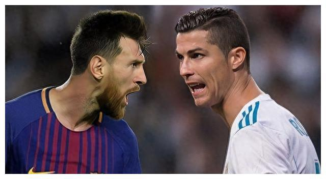 c罗不厚道!和梅西同框竟还垫脚,球王地位造成威胁!