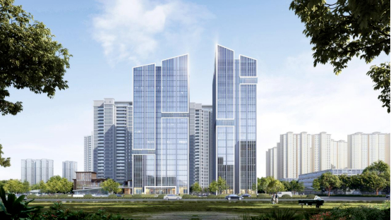 ▲恺德信达·樾景臺效果图