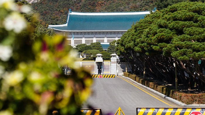 终于,"风水不好"的青瓦台,在韩国总统尹锡悦就职典礼这天,正式向社会