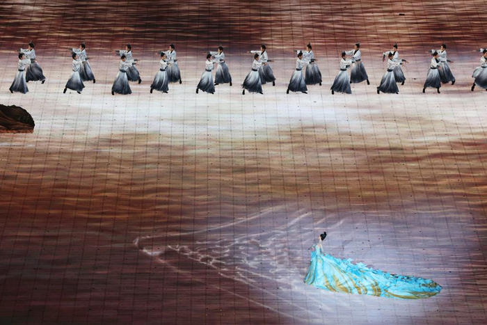 这是9月23日拍摄的开幕式现场。新华社记者 杨磊 摄