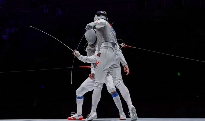 击剑——男子个人花剑:陈海威获亚军|陈海威|击剑|花剑_新浪新闻