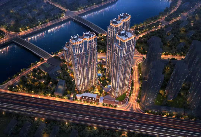 项目效果图。（图片来源：上海建工）