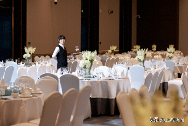 ▲酒店宴会厅实景图