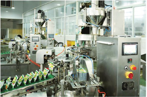 　　浙江宁波市鄞州雪菜自动化包装生产线。　资料图