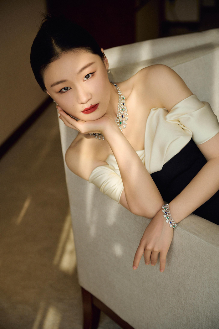 金靖一直在演戏方面对自己没有太大的期待，她觉得能获得认可，更多是因为角色讨巧。  受访者供图