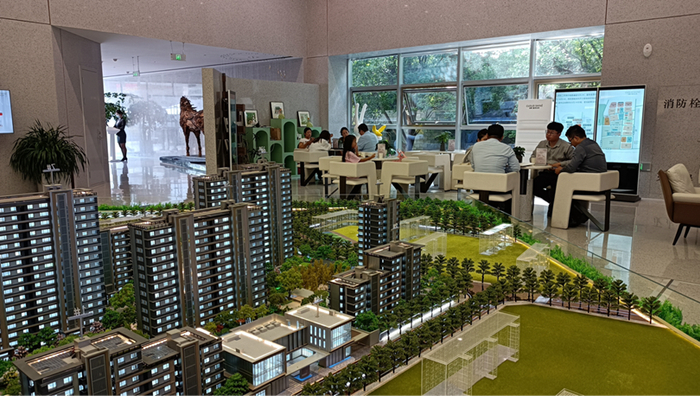 （金隅望京云尚楼盘售楼处；摄影/任德辉）