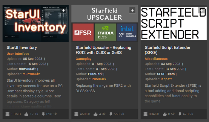 暗暗的免费DLSS MOD在全球最大的MOD网站Nexusmods里收获了60万次下载