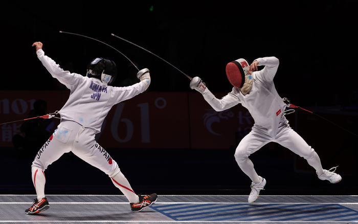 击剑——男子个人重剑:日本选手夺冠|击剑|加纳|重剑_新浪新闻