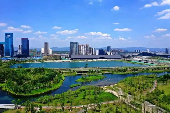 天府CBD  图源：四川建设发布