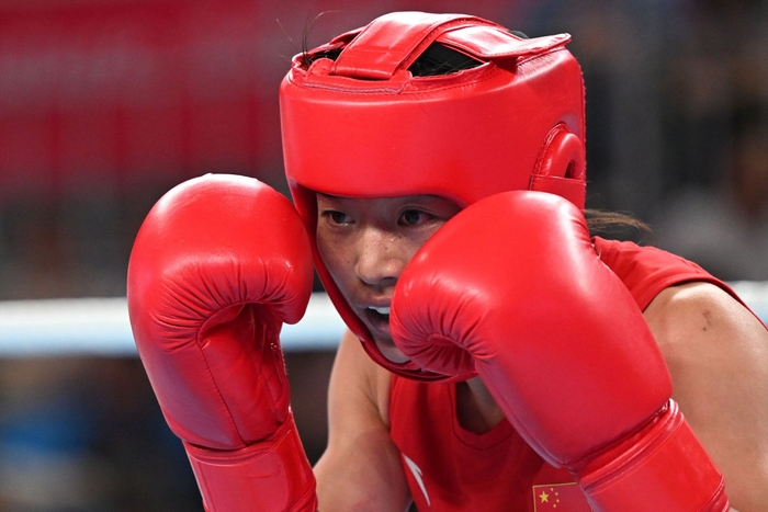 拳击——女子50公斤级16强赛:吴愉晋级|拳击_新浪新闻
