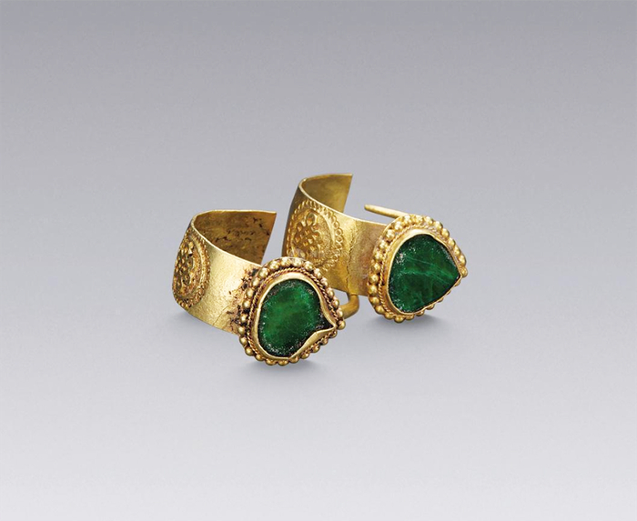 众筹冰种辣绿翡翠18k金镶嵌种水色俱佳绿意浓重