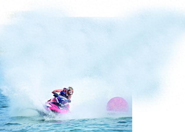 往届中国柳州国际水上狂欢节竞技项目。（资料图片）