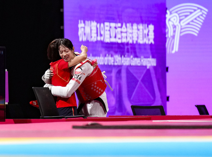 跆拳道——女子67公斤级决赛:中国选手宋洁夺冠