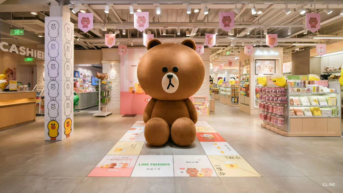 图片来源：LINE FRIENDS官方微博