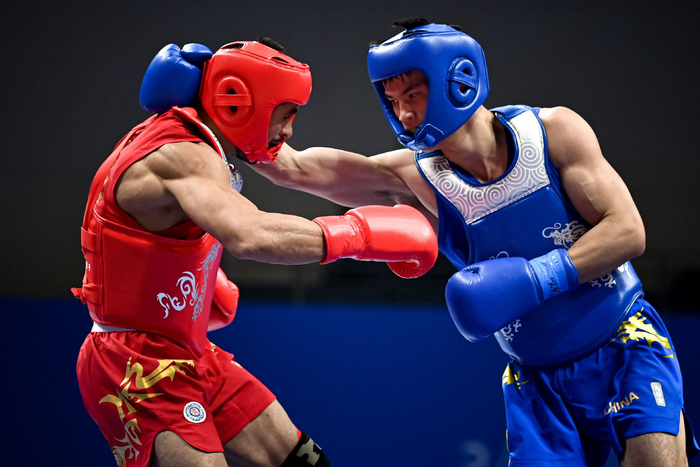 杭州亚运会丨武术综合中国武术散打队5金收官