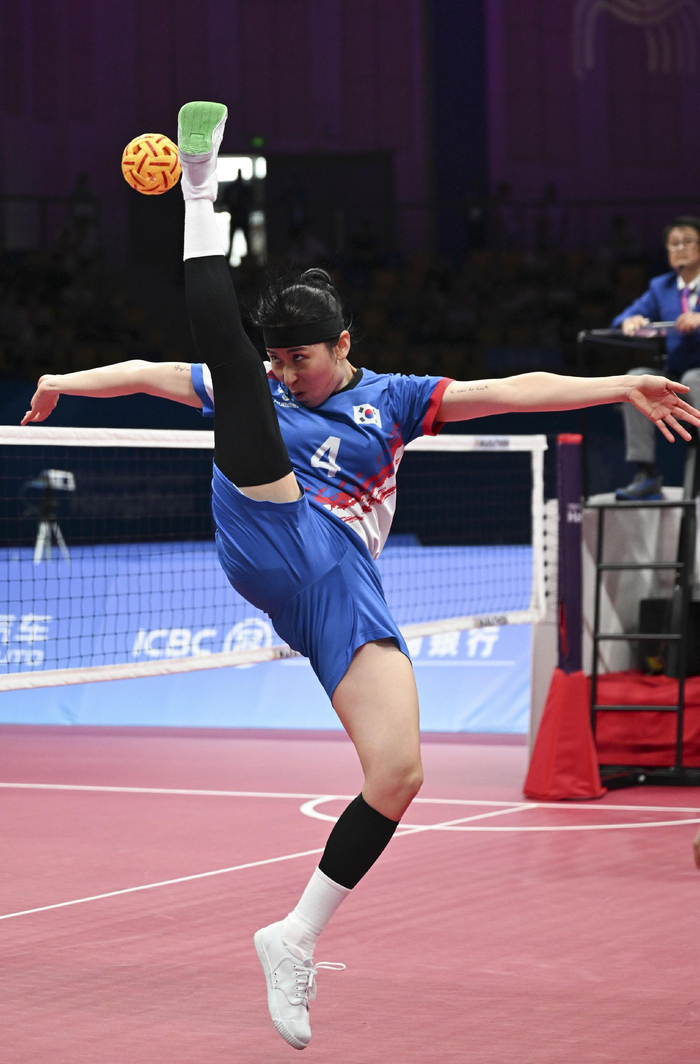 藤球女子单组团体半决赛赛况