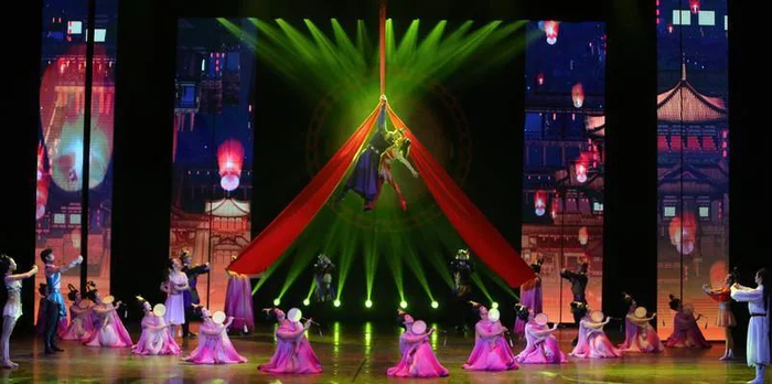 杂技剧《如梦长安》剧照