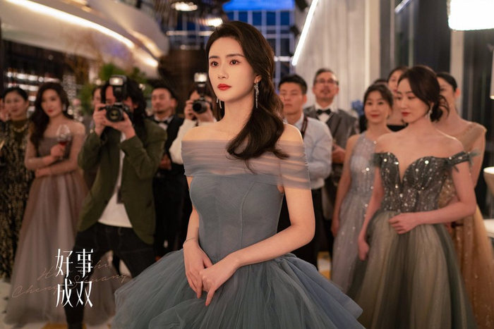 赵昕好事成双热播梦中的那片海叶芳白演了