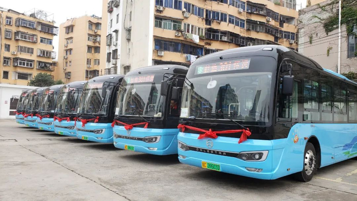 蚌埠市城际公交客运有限公司将持续加大对城市公交车辆更新换代力度