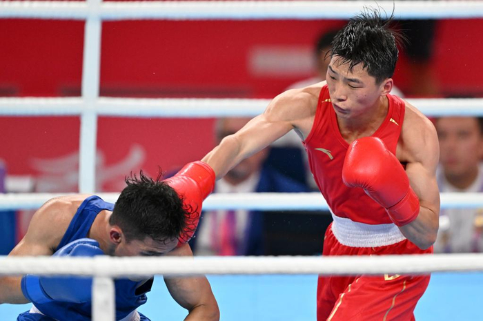 拳击综合:中国队拳手首败 花式助威吸睛|哈萨克斯坦|拳击|越南_新浪