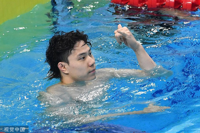 覃海洋拿下5金1银。