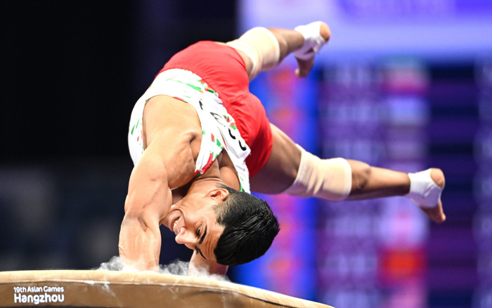 竞技体操——男子跳马决赛赛况|穆罕默德|竞技体操|日本选手_新浪新闻