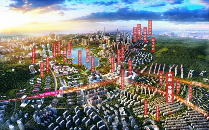 东白沙湖片区意向规划图，后续可能存在调整